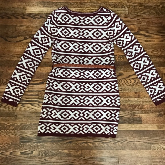 DOUBLE ZERO brand sweater dress with belt - size M - Picture 2 of 3
